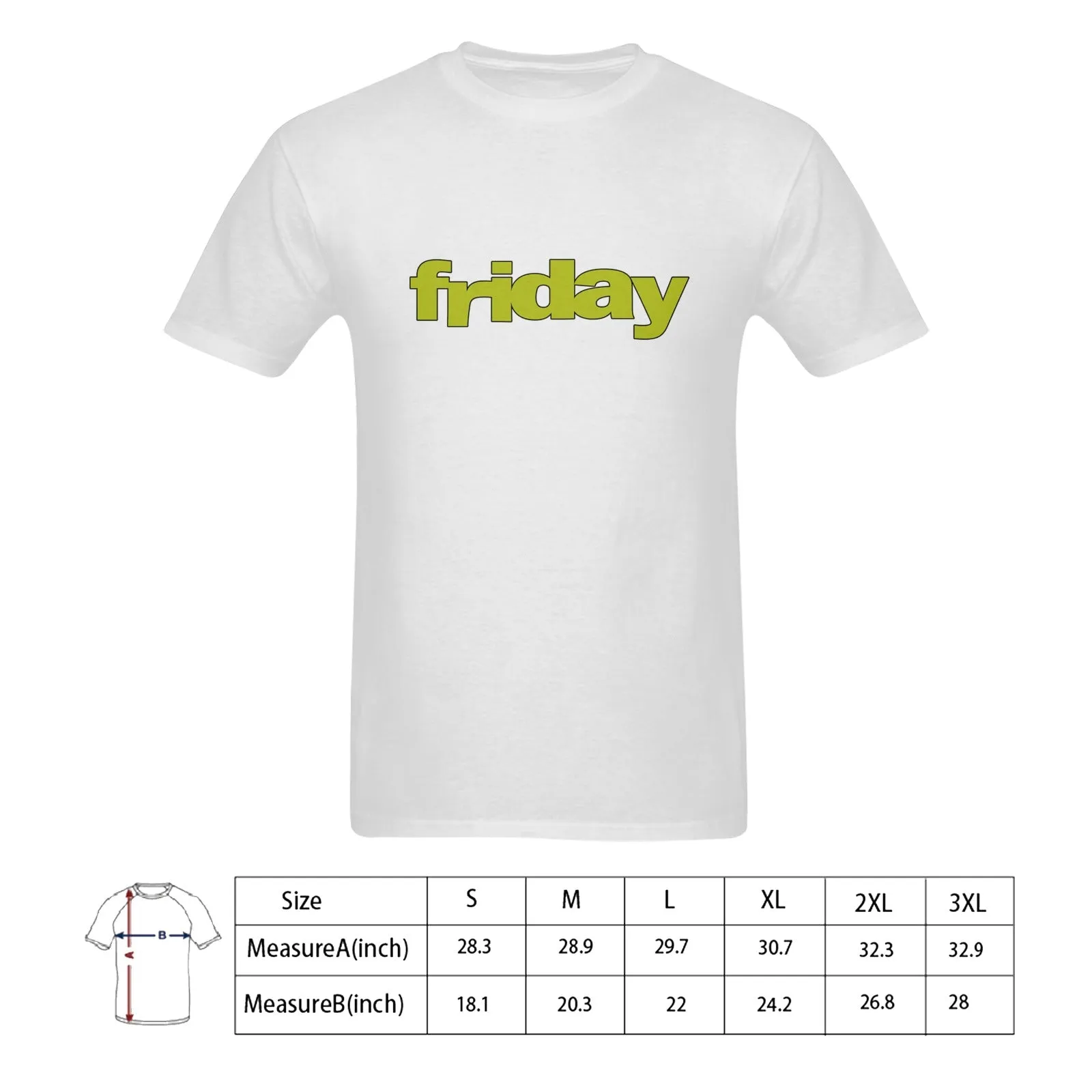 Friday Movie (1995) Logo Men's T-shirt 100% Cotton