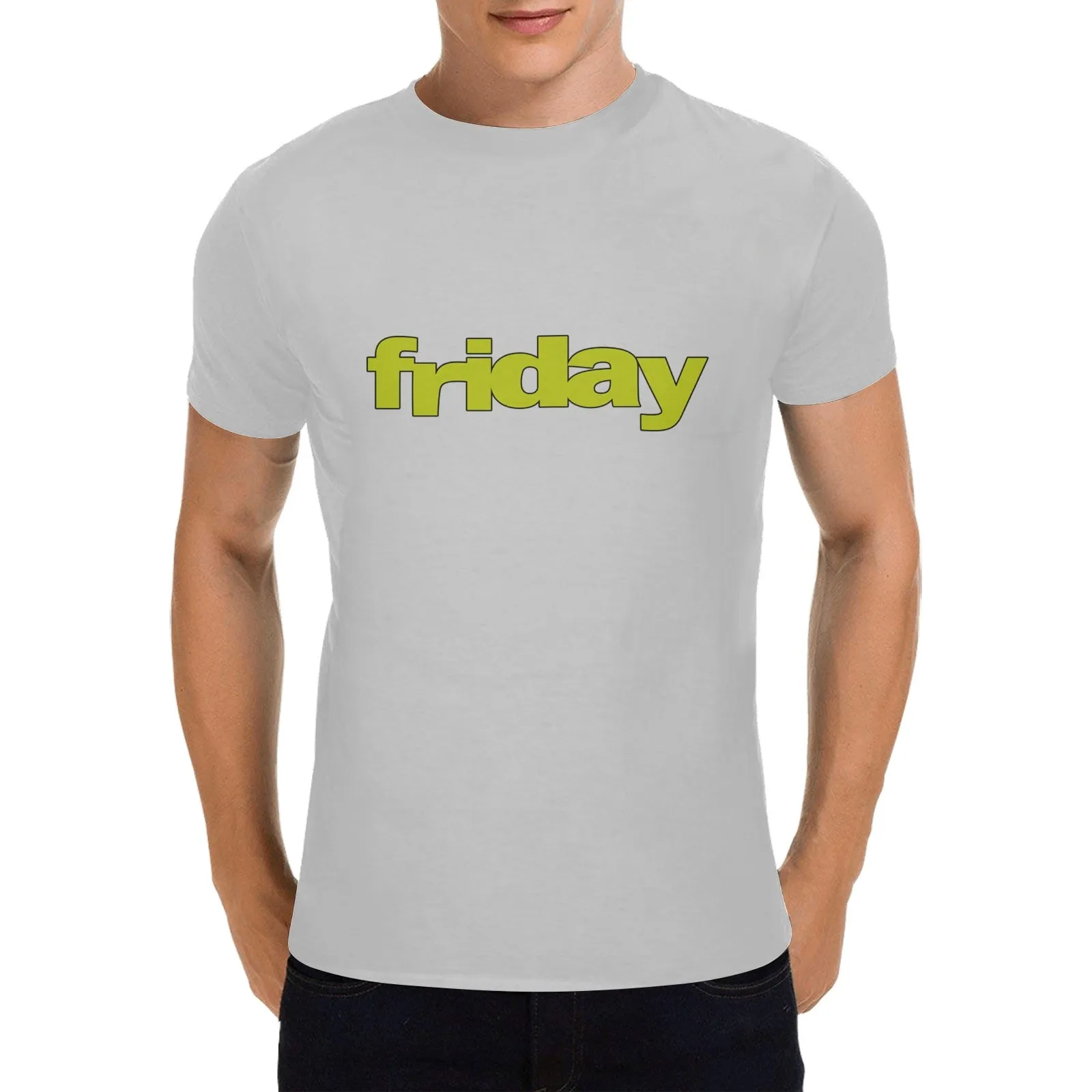 Friday Movie (1995) Logo Men's T-shirt 100% Cotton