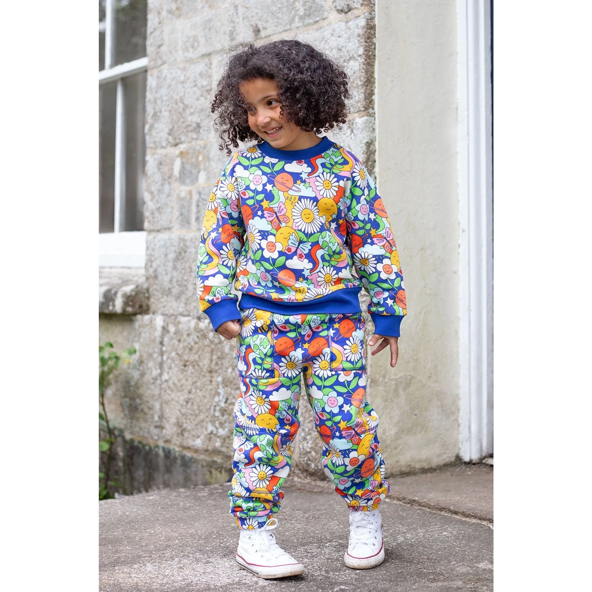 Frugi Malpas Joggers 500073A4rtrh Retro Happy
