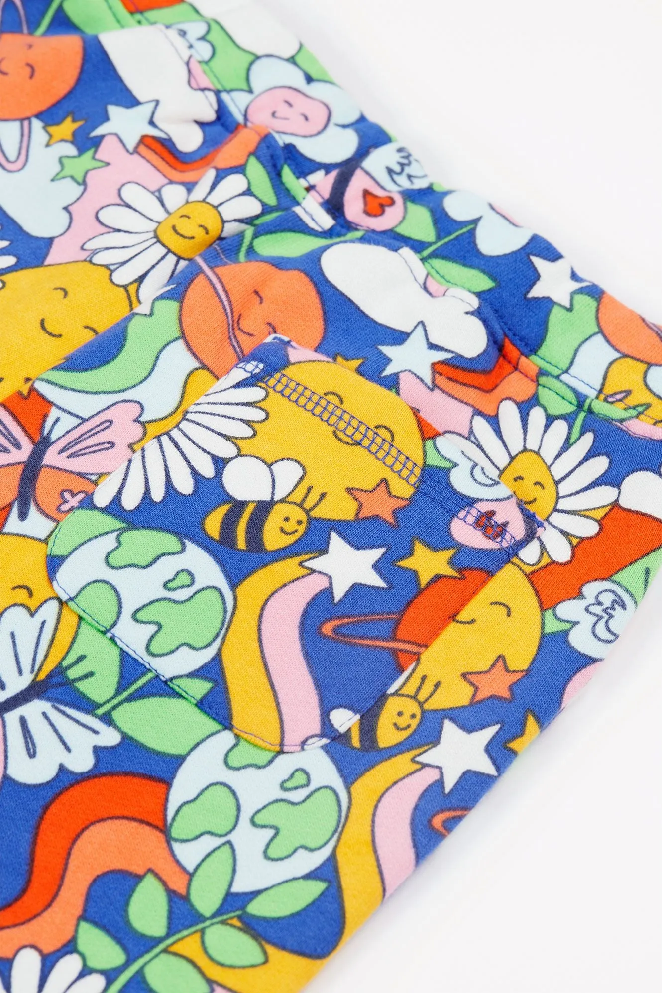 Frugi Malpas Joggers 500073A4rtrh Retro Happy