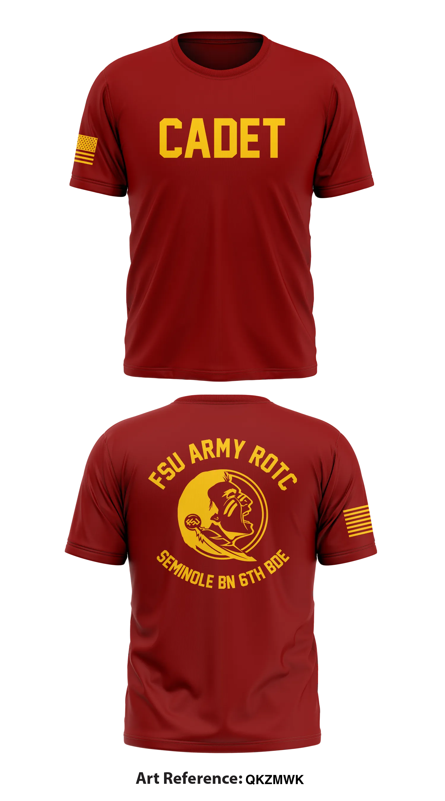 FSU Army ROTC, Seminole BN, 6th B Store 1 Core Men's SS Performance Tee - qKzmWK