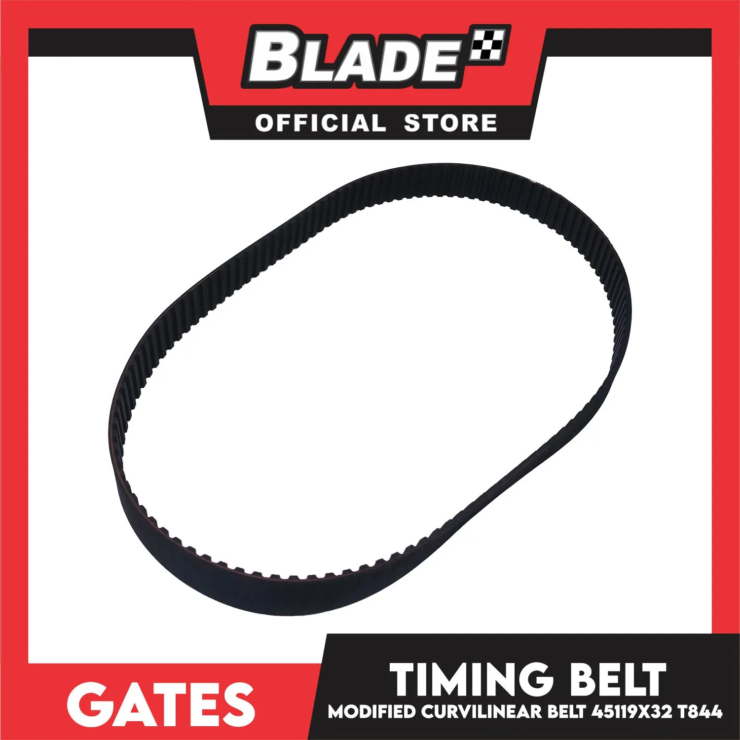 Gates Unitta PowerGrip Timing Fan Belt T844 45119 x 32mm 1pc for Trooper