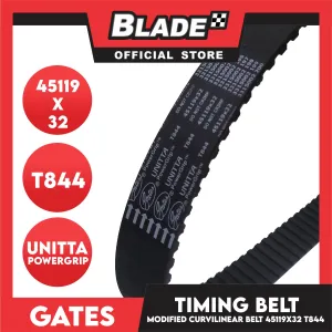 Gates Unitta PowerGrip Timing Fan Belt T844 45119 x 32mm 1pc for Trooper