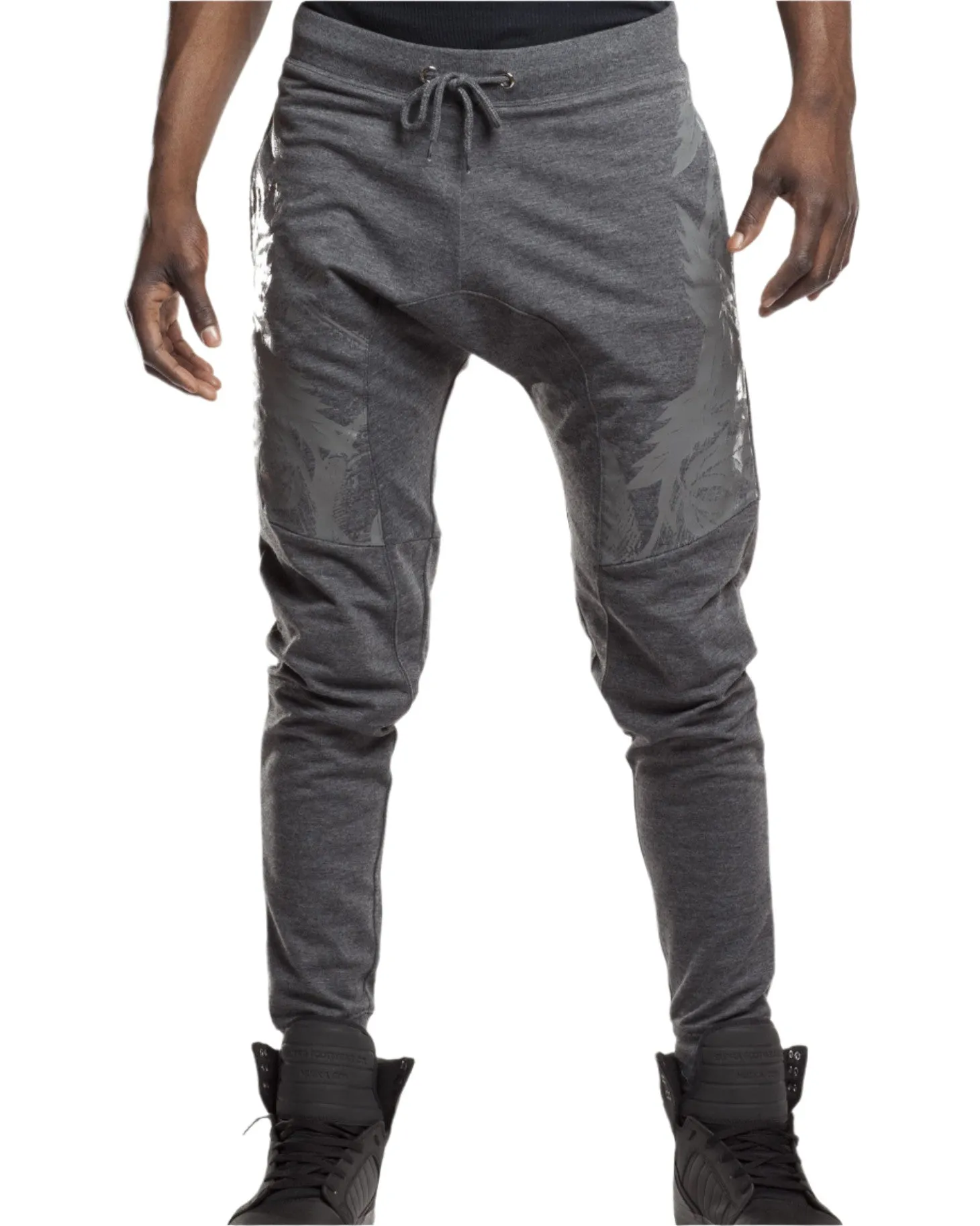 Gel Print French Terry Jogger
