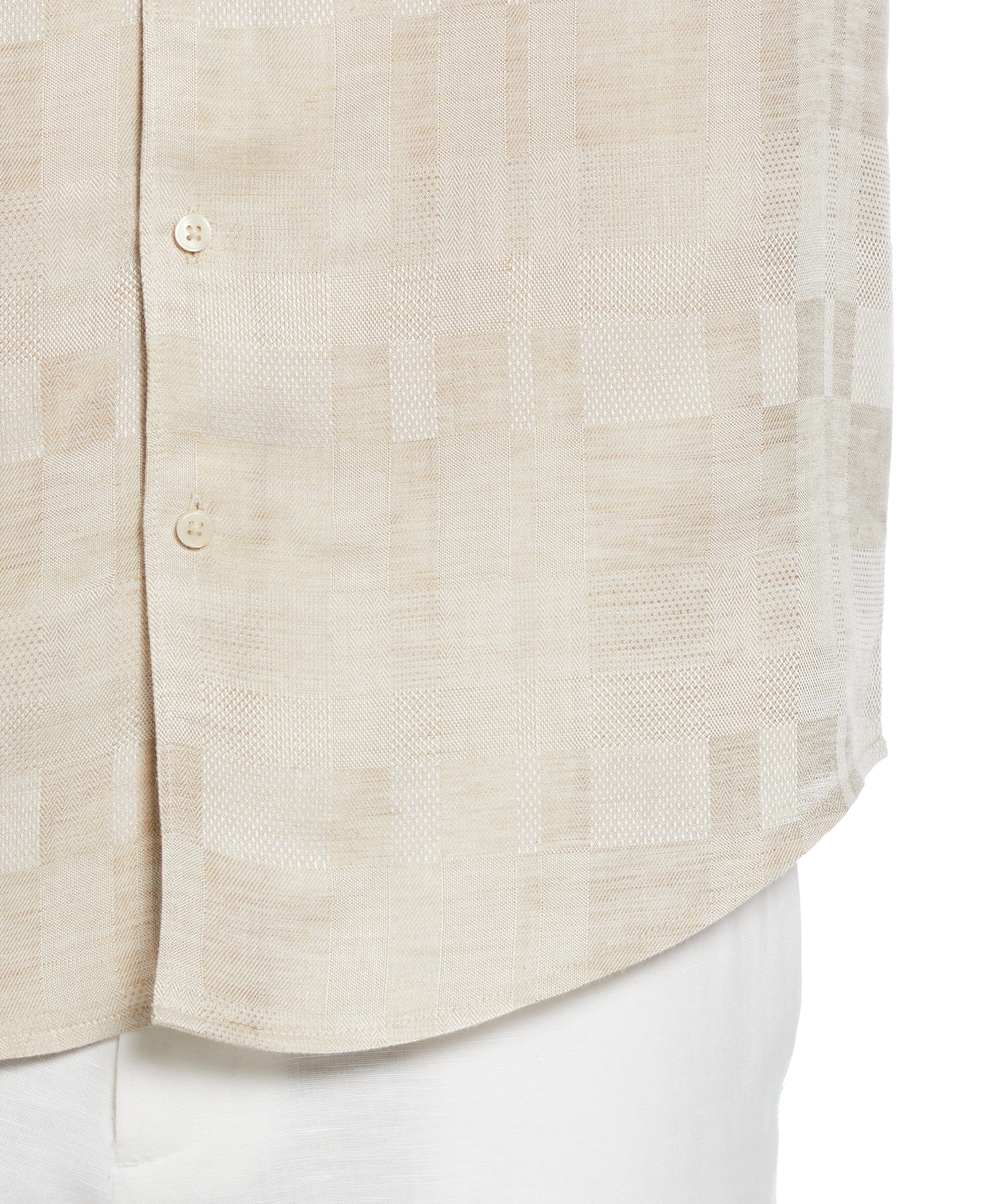 Geometric Dobby Textured Shirt
