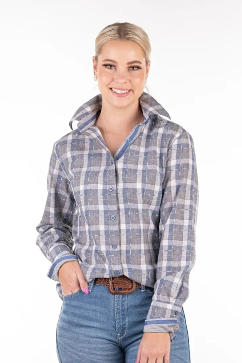 Hitchley & Harrow Shirt Womens Ranch Range Arena Check