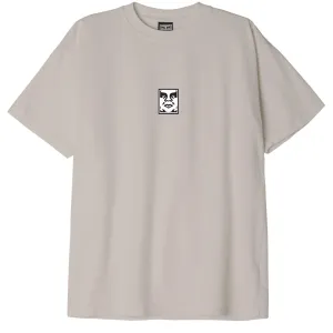 Icon heavyweight tee Silver grey