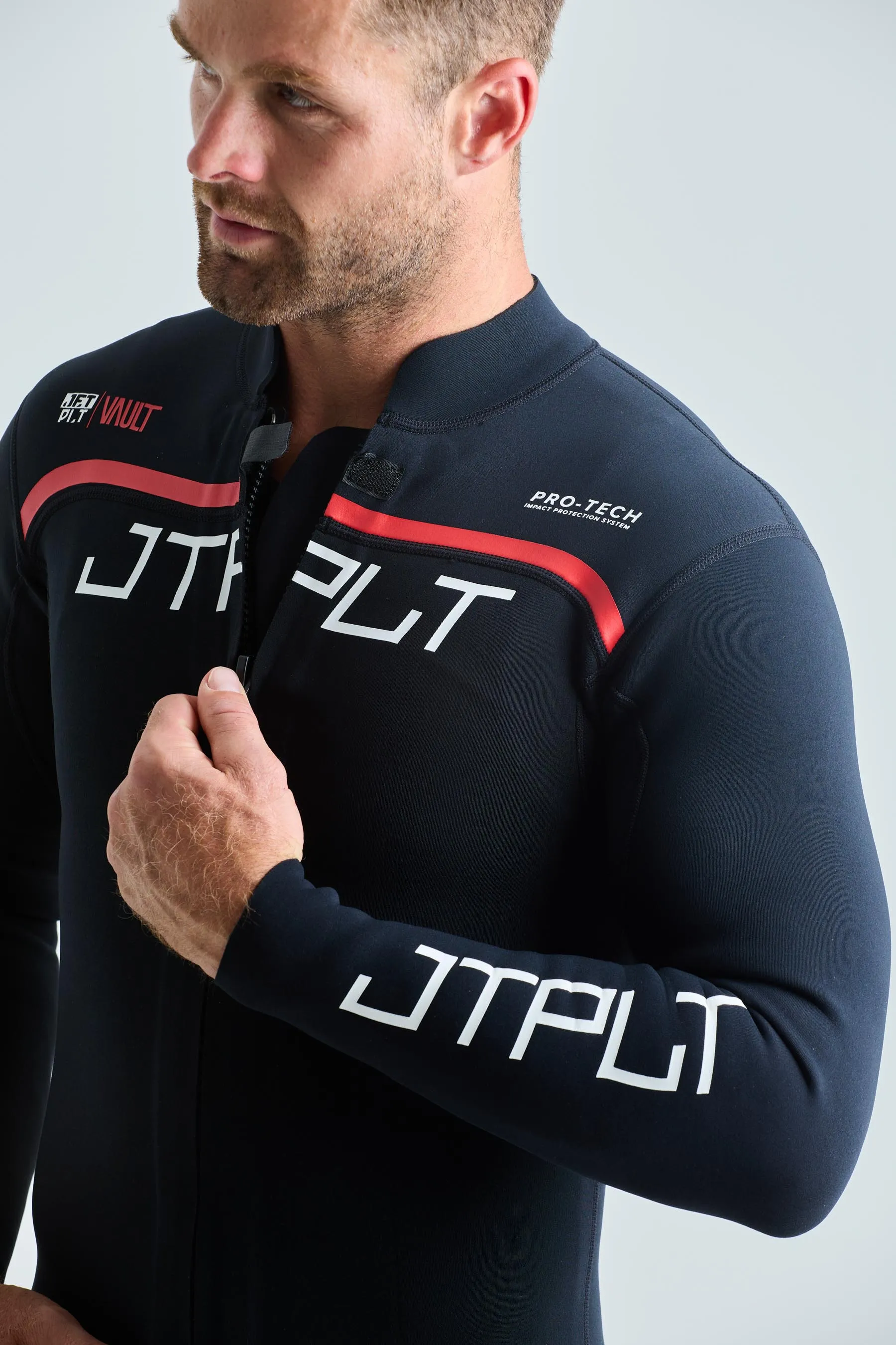 Jetpilot RX Vault Mens Race Jacket - Black/White