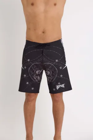 Jetpilot Thrillseeker Boardshort - Black