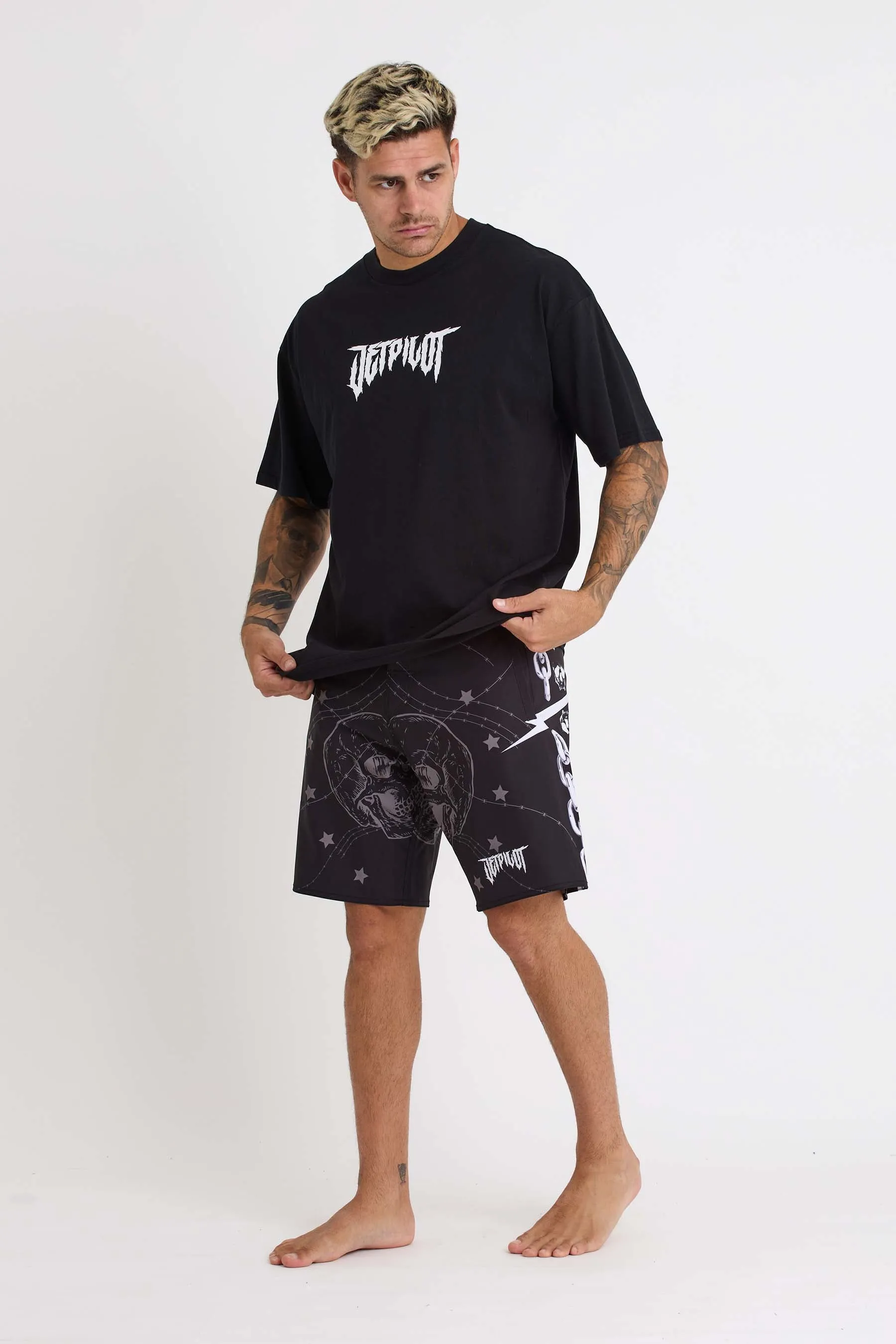 Jetpilot Thrillseeker Boardshort - Black