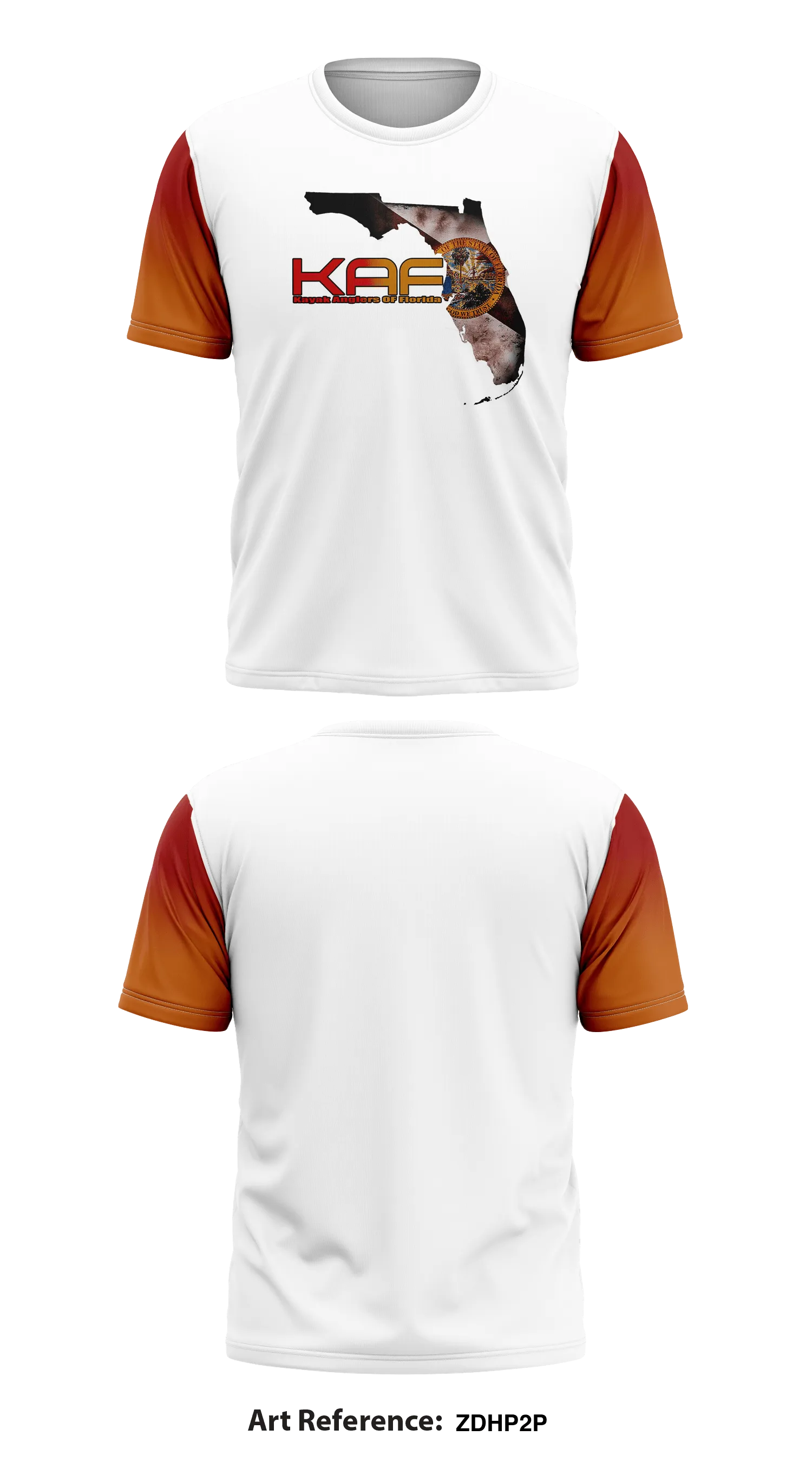 Kayak Anglers of Florida Core Men's SS Performance Tee - ZdHP2p