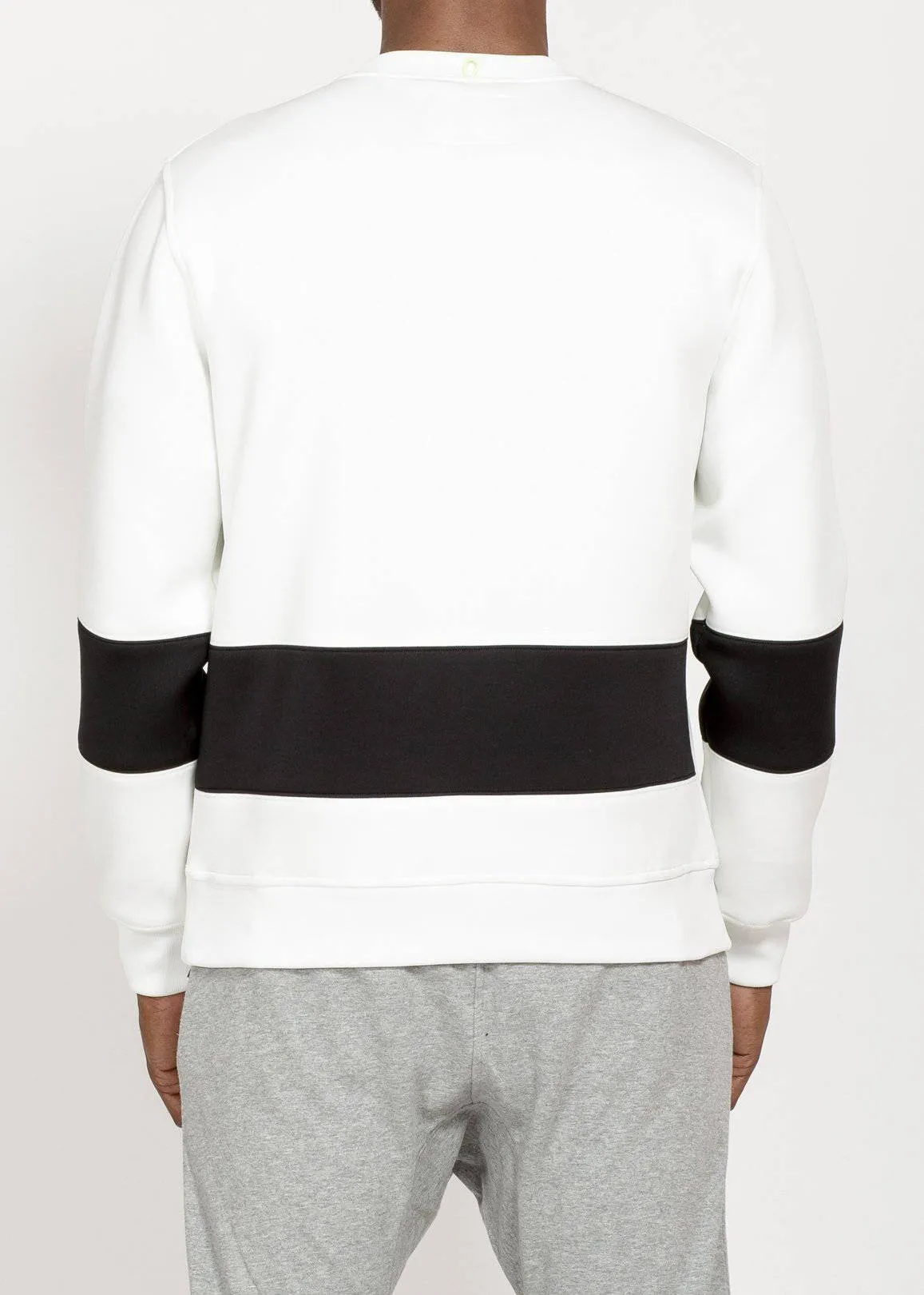 Konus Men's Neoprene Pullover Crew in White