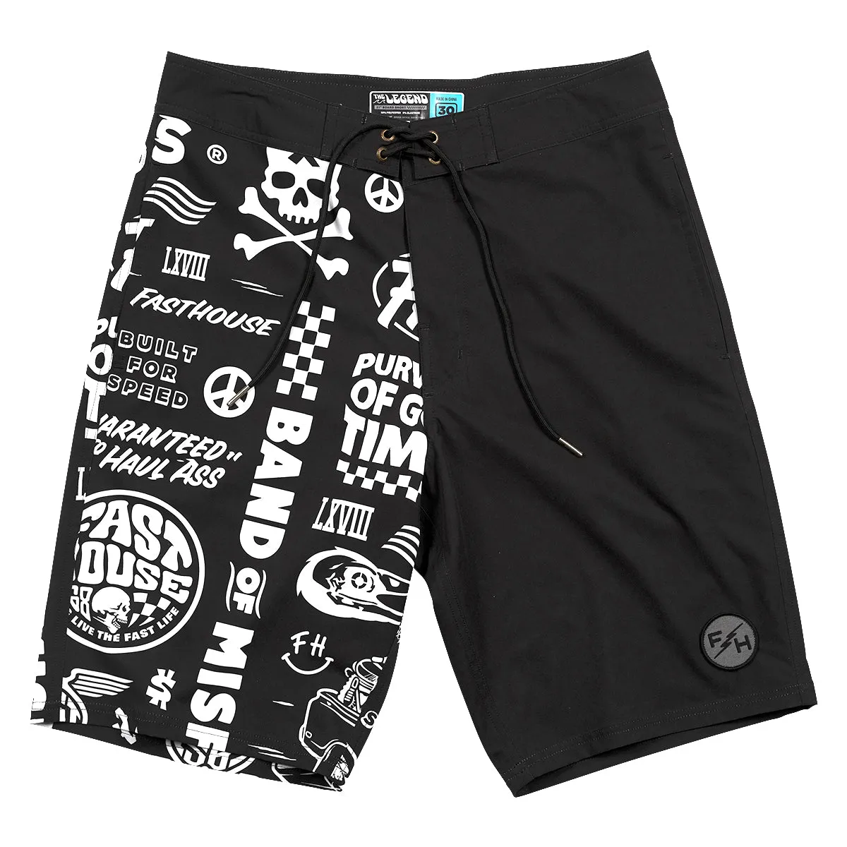 Legend 21" 3-Pocket Flash Boardshort - Black