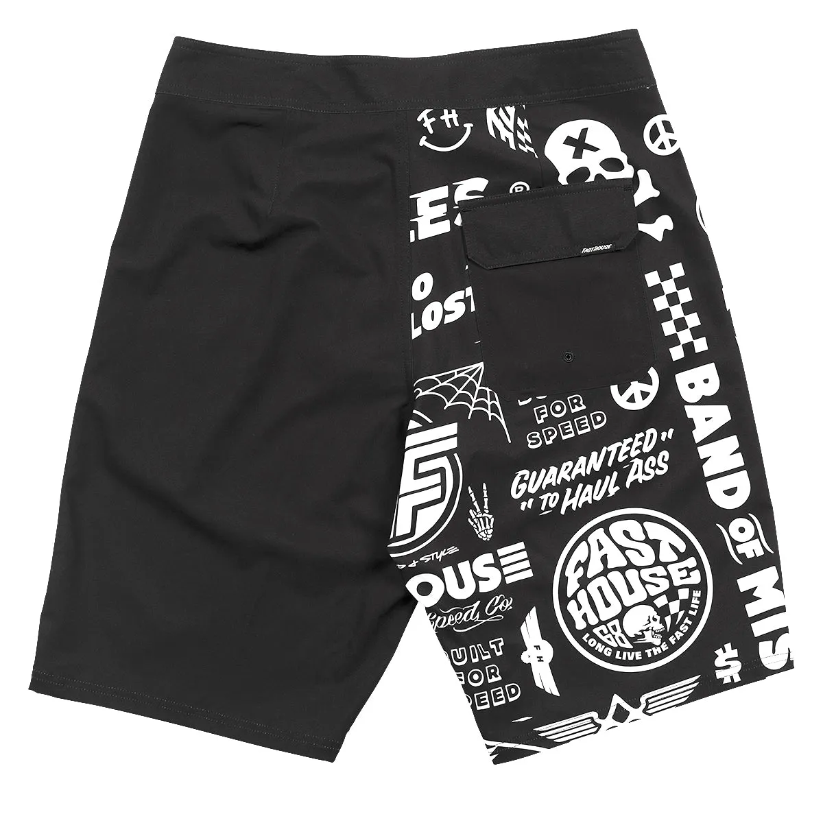 Legend 21" 3-Pocket Flash Boardshort - Black