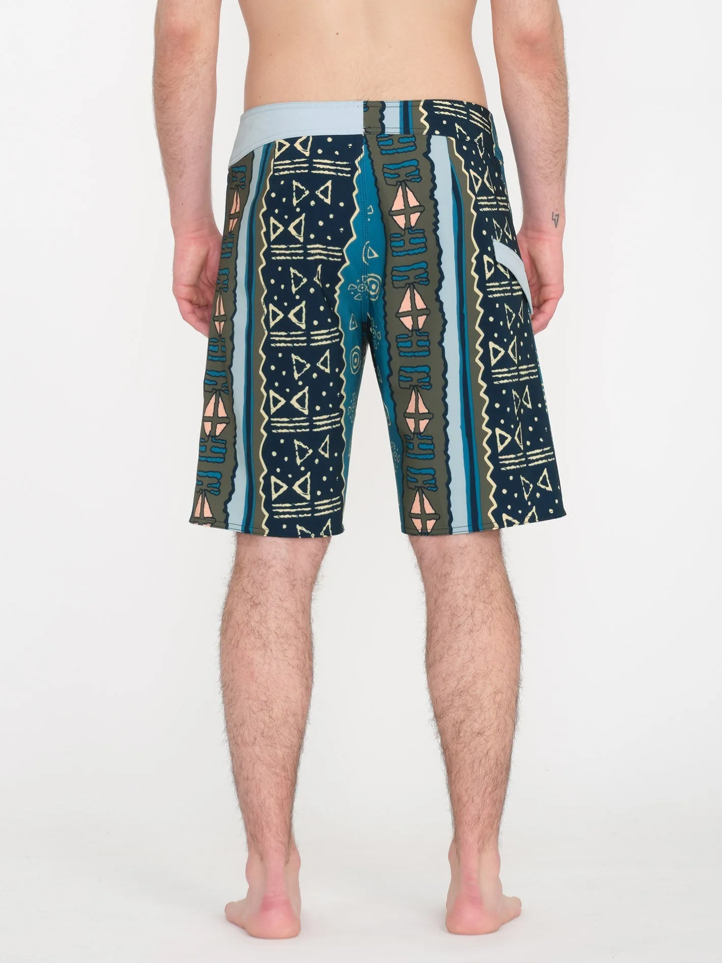 Lido Print Mod 20" Boardshort - OCEAN TEAL