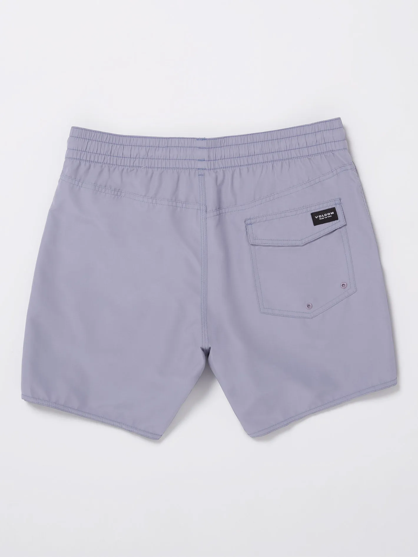Lido Solid Trunk 16" Boardshort - VIOLET DUST