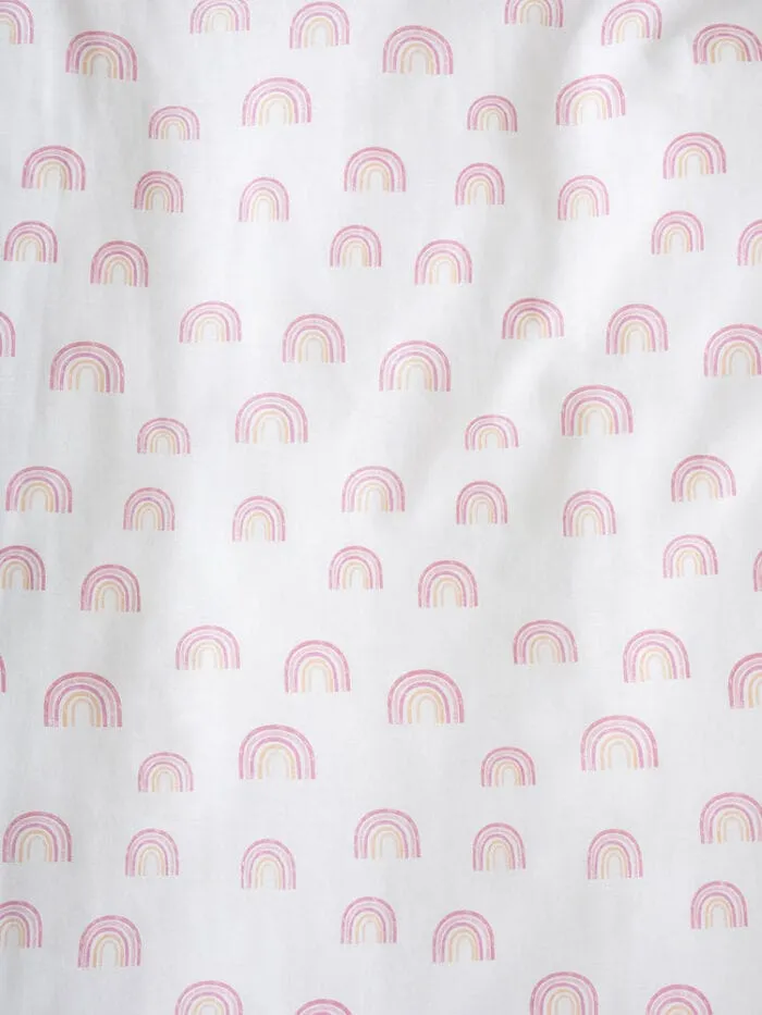 Linen House Rainbow Magic Pink Duvet Cover Set