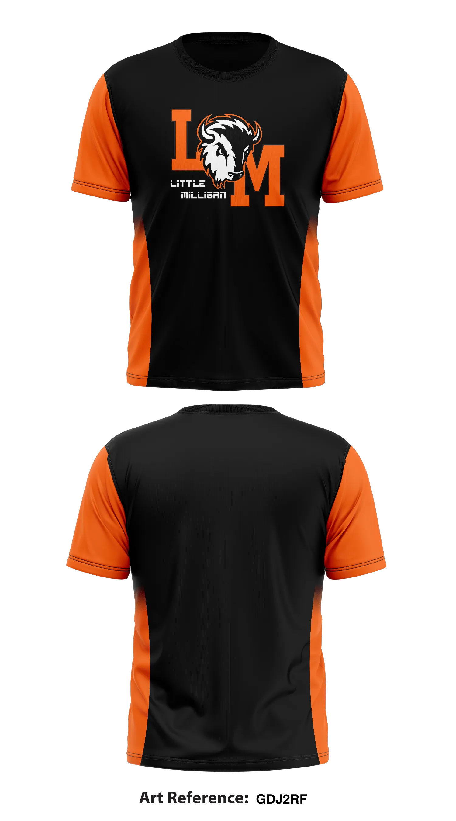 Little Milligan Buffaloes Store 1 Core Men's SS Performance Tee - GDJ2rF