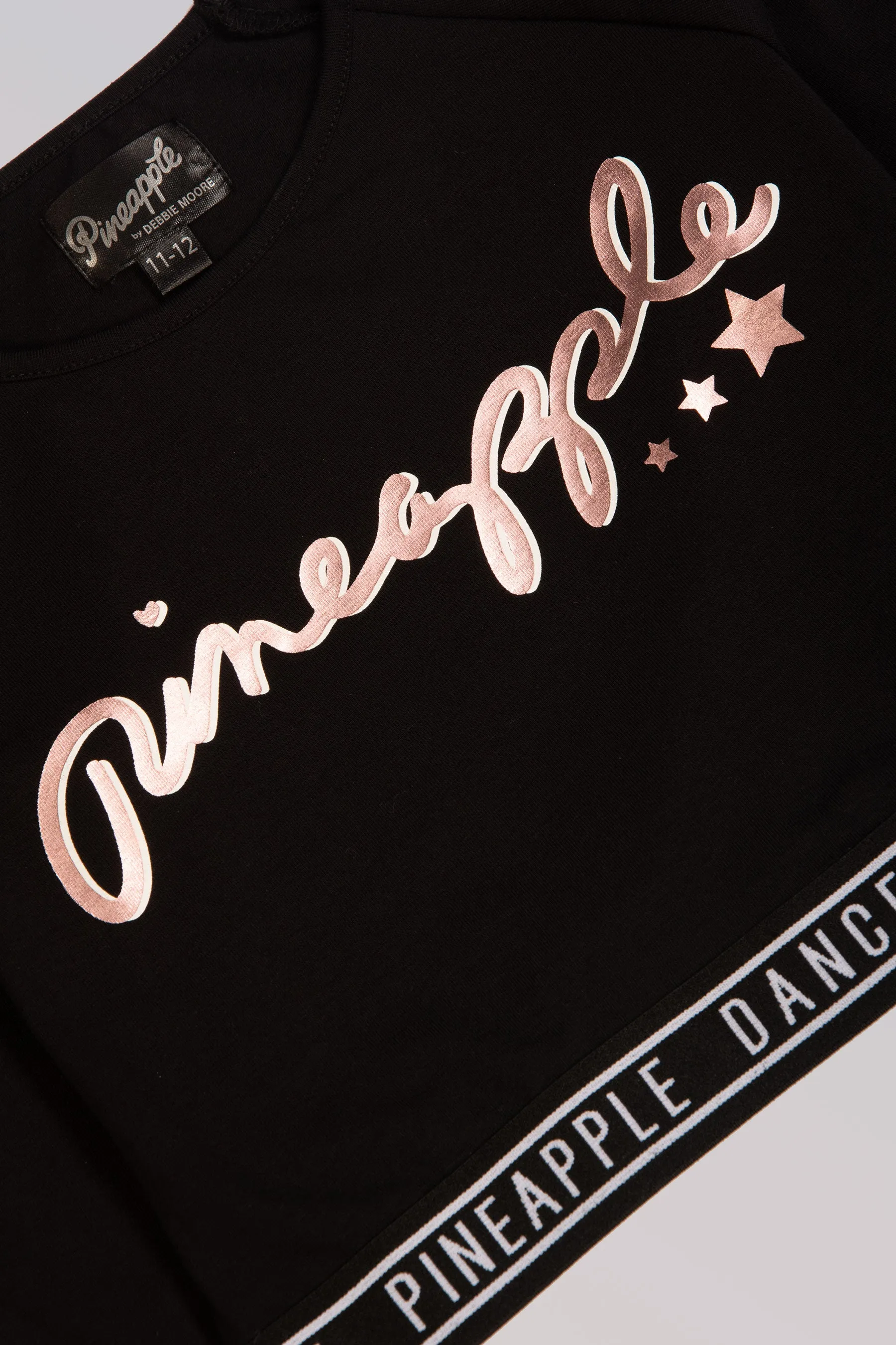 Logo Long Sleeve Crop Top
