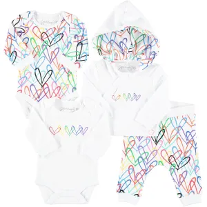 #Lovewall organic baby gift set - James Goldcrown x From Babies with Love
