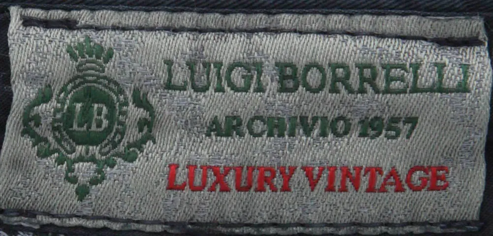 Luigi Borrelli Navy Blue Pants - 36 US / 52 EU