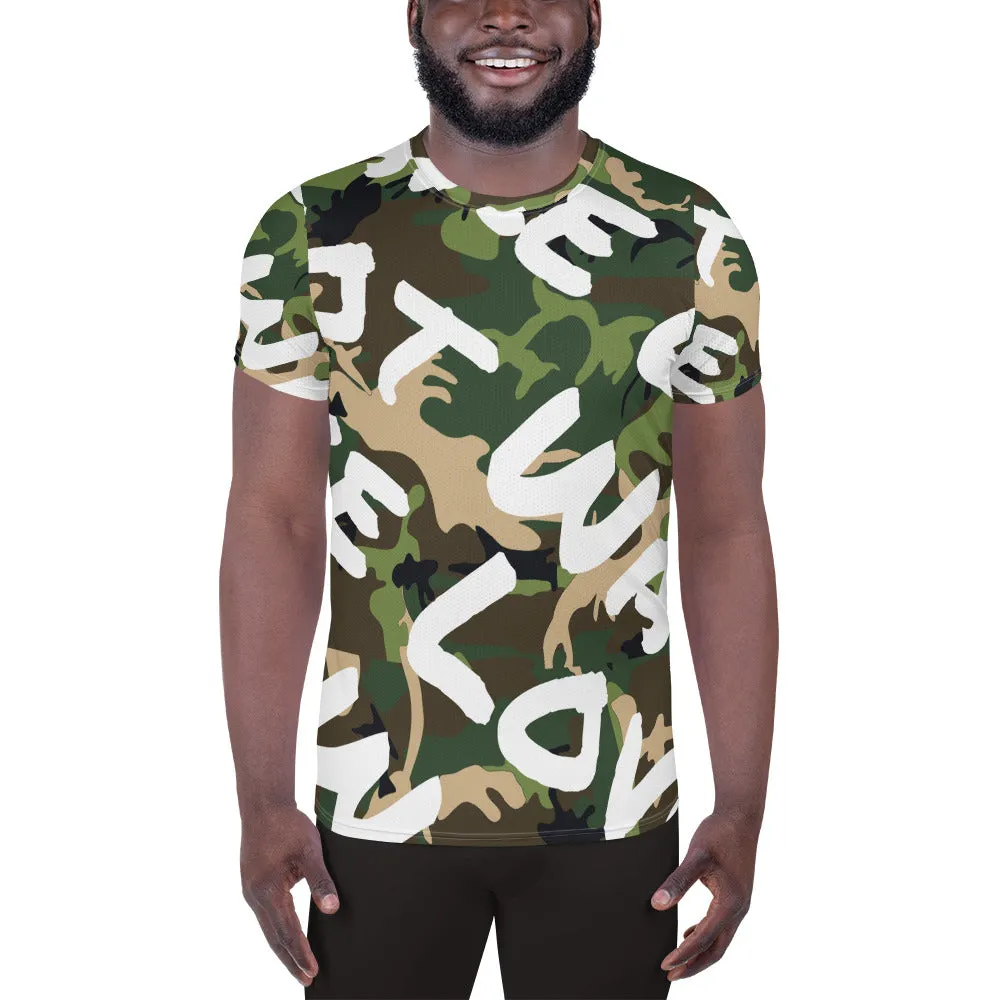 Make Love Not War™ Men's Athletic T-shirt