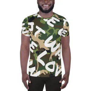 Make Love Not War™ Men's Athletic T-shirt