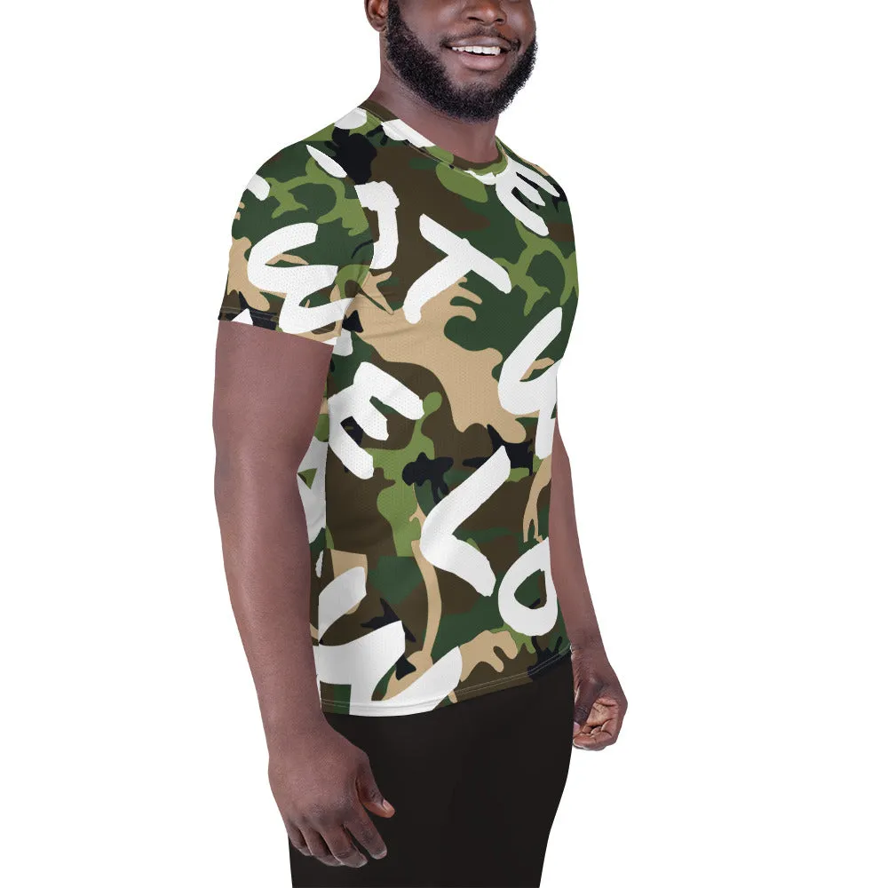 Make Love Not War™ Men's Athletic T-shirt