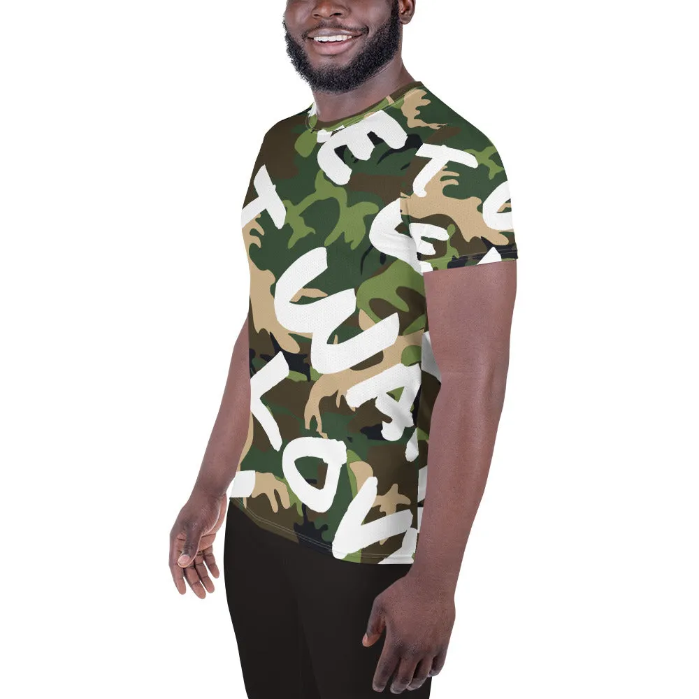 Make Love Not War™ Men's Athletic T-shirt