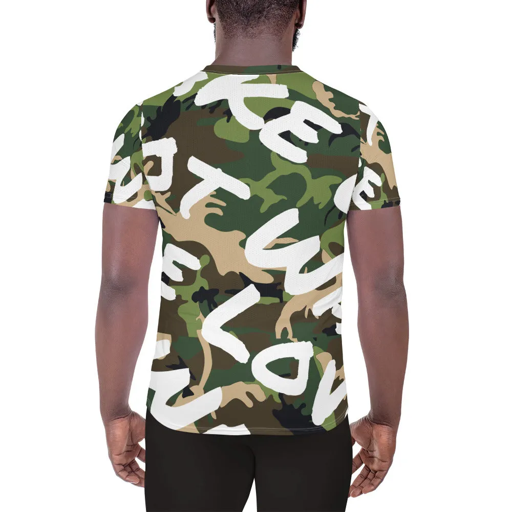 Make Love Not War™ Men's Athletic T-shirt