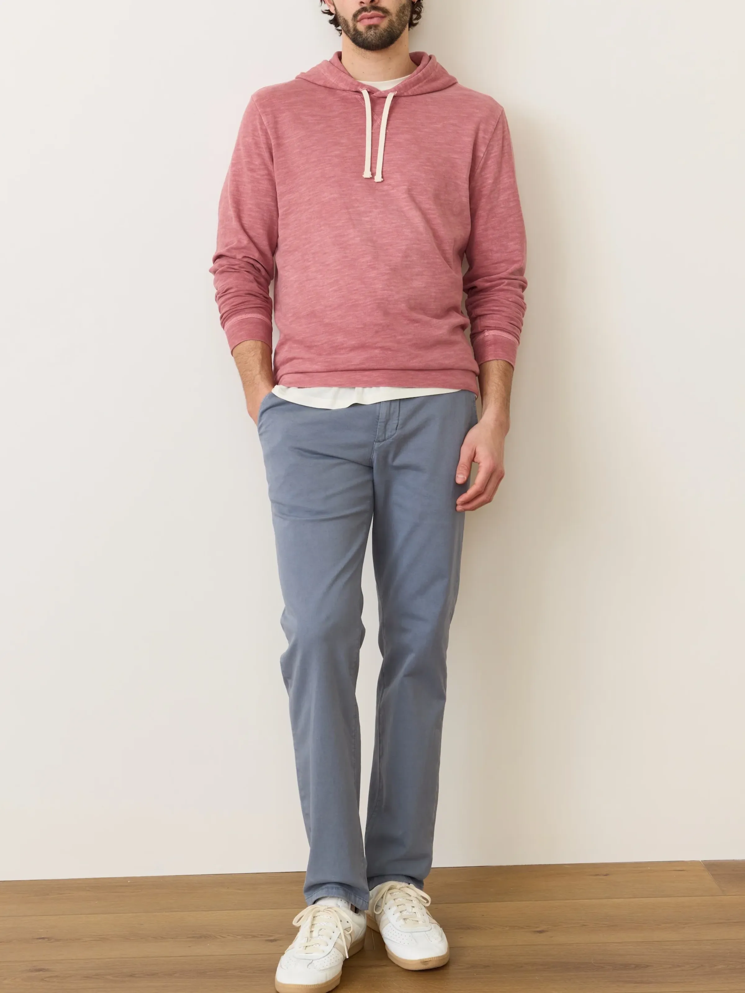 Marine Layer Slim Straight Saturday Twill Chino - China Blue