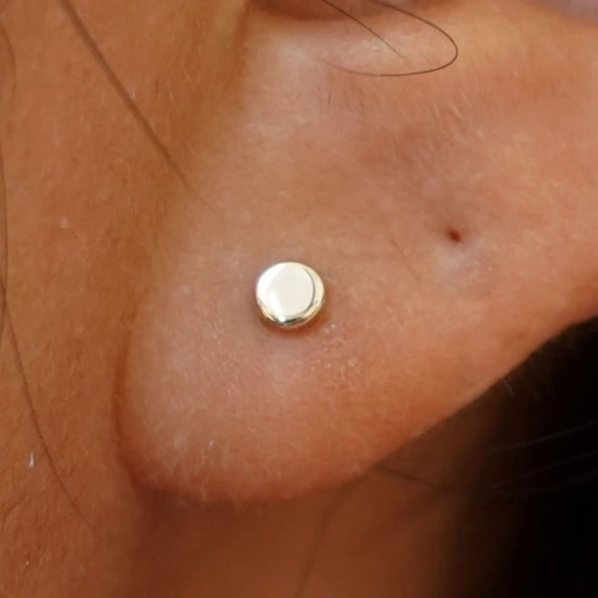 Medium Circle Earring