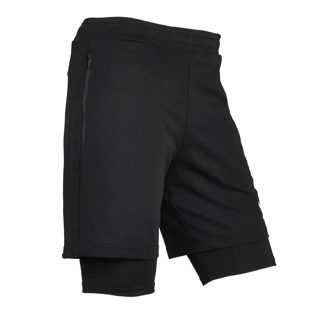 Men's 2-in-1 Shorts - Black