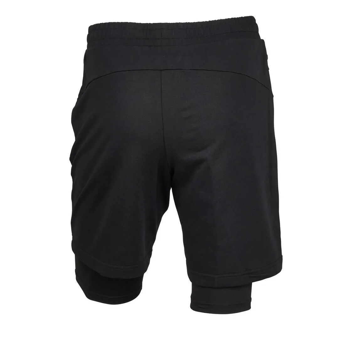 Men's 2-in-1 Shorts - Black