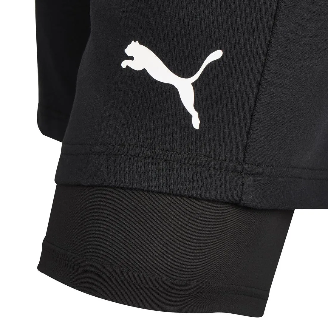 Men's 2-in-1 Shorts - Black