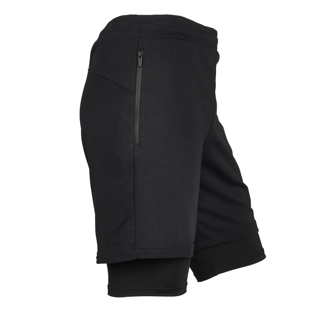 Men's 2-in-1 Shorts - Black