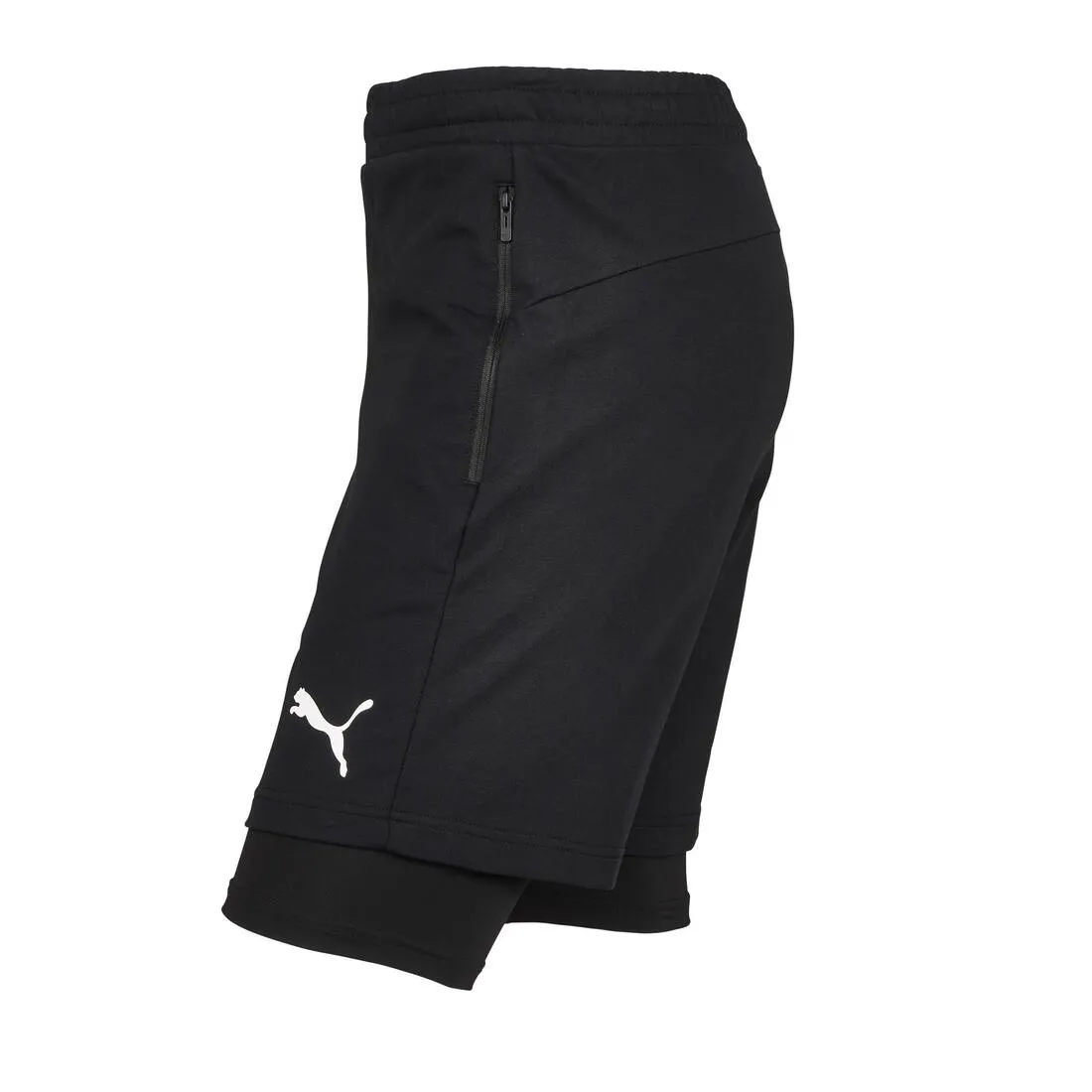 Men's 2-in-1 Shorts - Black