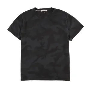 Men's Camouflage T-Shirt Black Size S