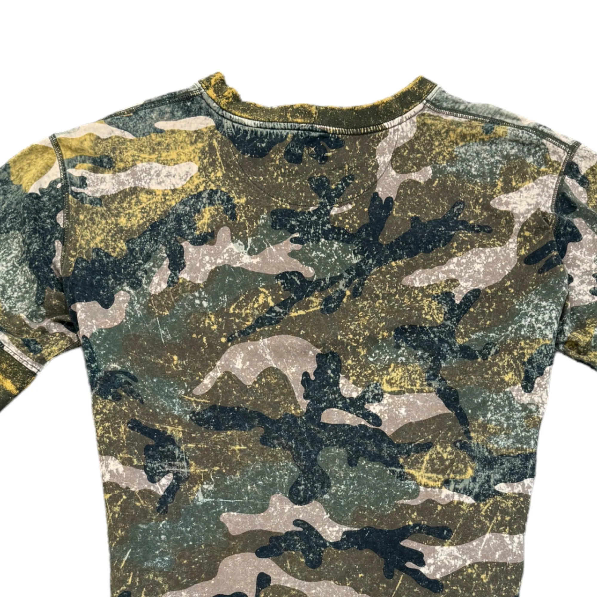 Men's Camouflage T-Shirt Khaki Size L