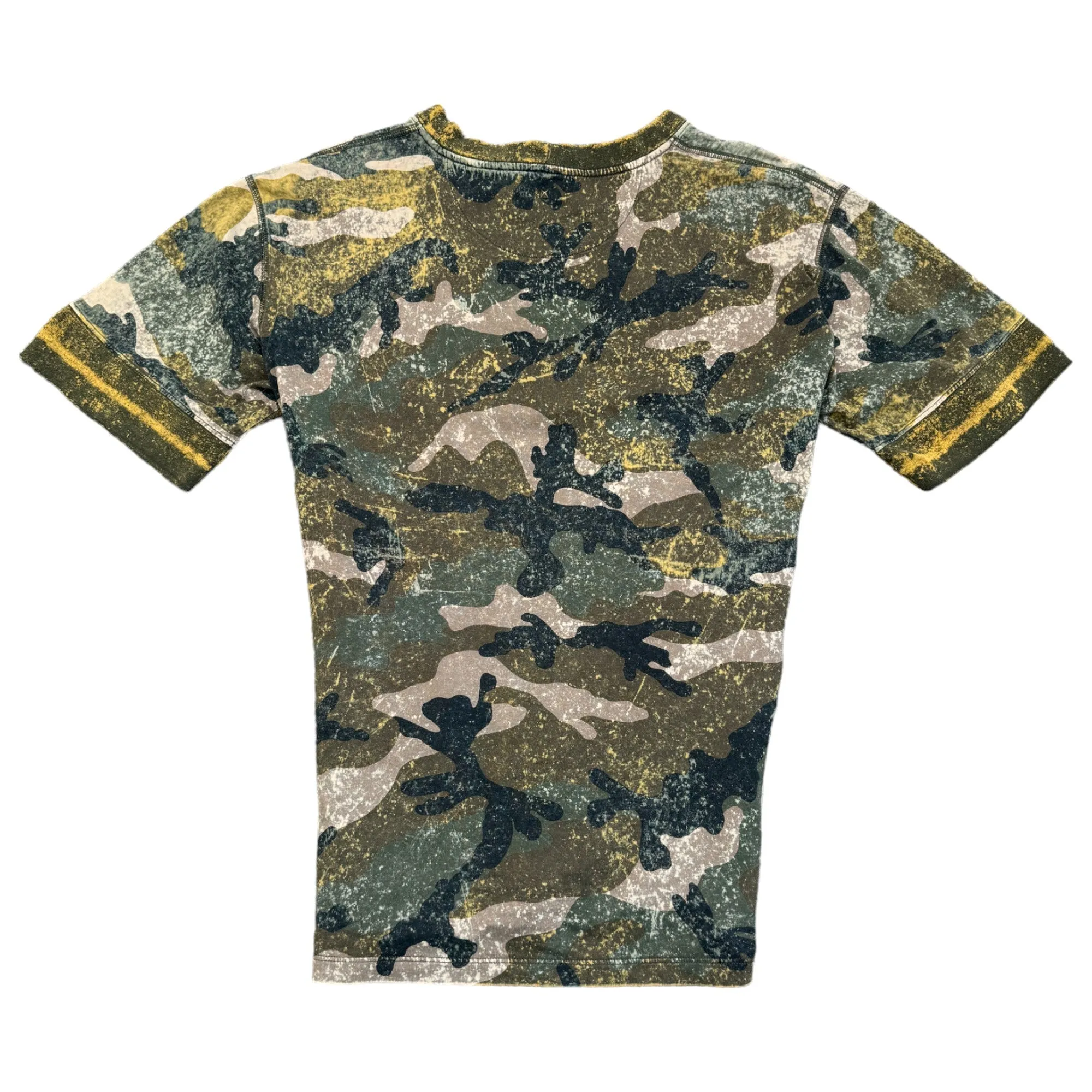 Men's Camouflage T-Shirt Khaki Size L