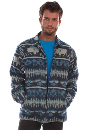 Men's Farthest Point Collection Jacket: Outdoor Buffalo Blue