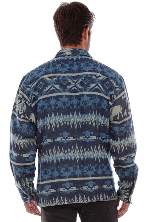 Men's Farthest Point Collection Jacket: Outdoor Buffalo Blue