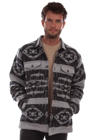 Men's Farthest Point Collection Jacket: Outdoor Flannel Jacquard