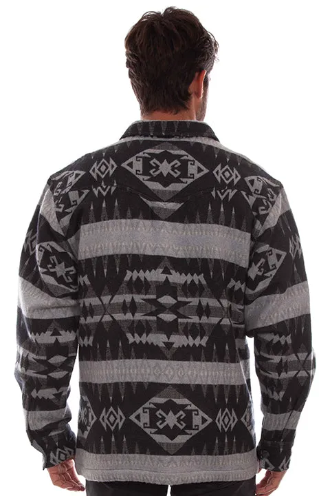 Men's Farthest Point Collection Jacket: Outdoor Flannel Jacquard