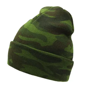 Men's Fashion Army Camouflage Beanie Hat