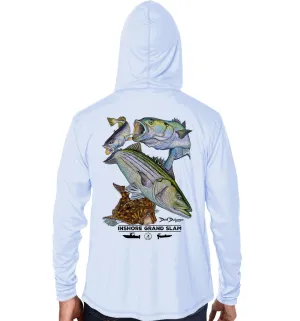 Men's Inshore Grand Slam Pearl Grey Performance Hoodie