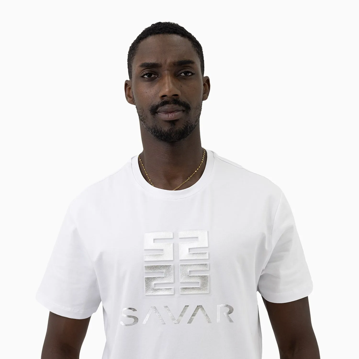 Men's Savar Typographic Short Sleeve T-Shirt