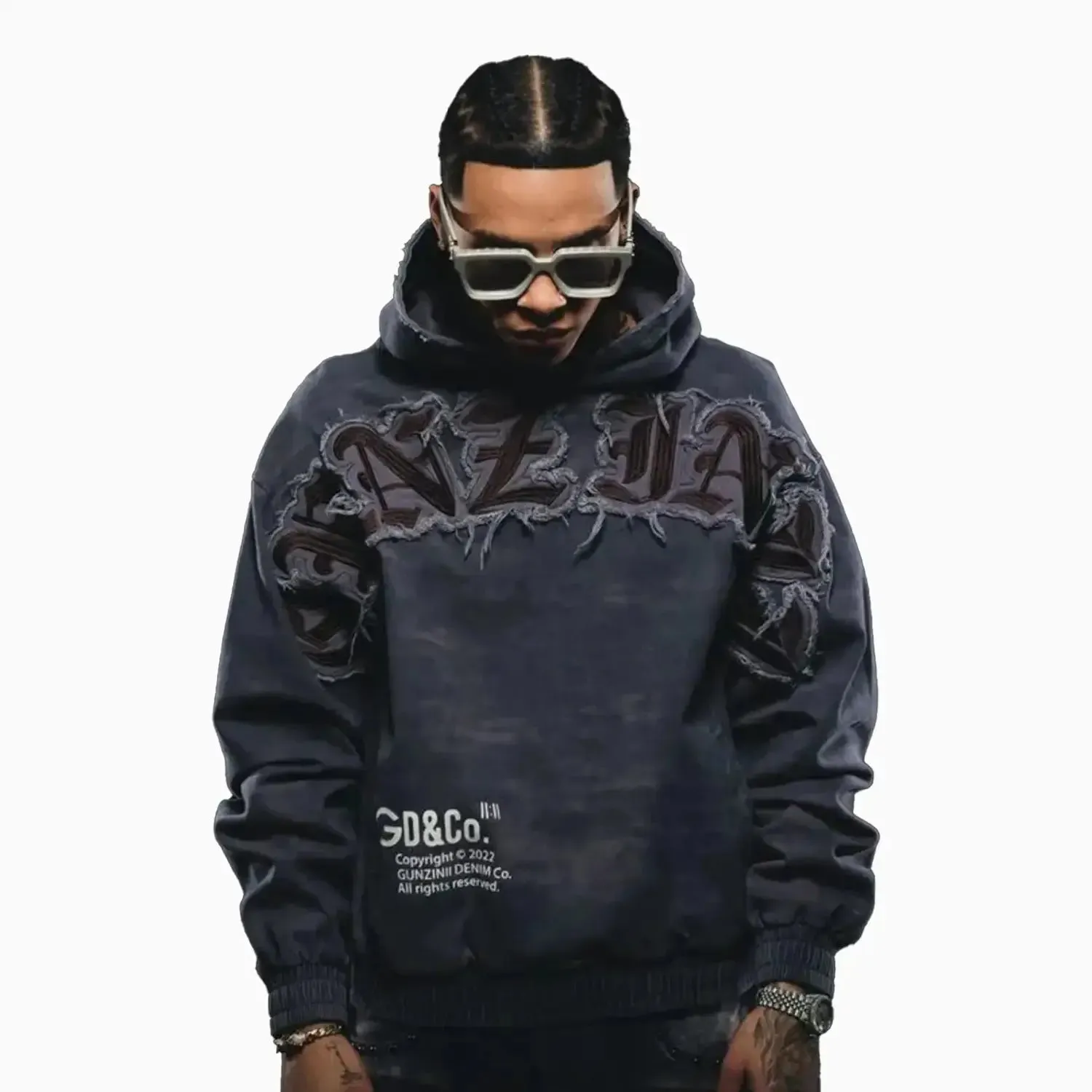 Men's Strength Honor Pull Over Hoodie