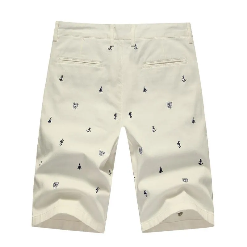 Men's Summer Fashion Print Breathable Shorts