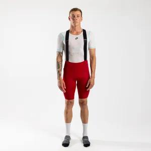 Men's Supremo Velocé Bib Shorts (Red)